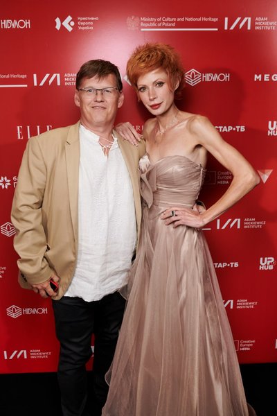 Павло Розенко та Олена-Крістіна Лебідь Павло Розенко та Олена-Крістіна Лебідь на відкритті 16-го Одеського міжнародного кінофестивалю